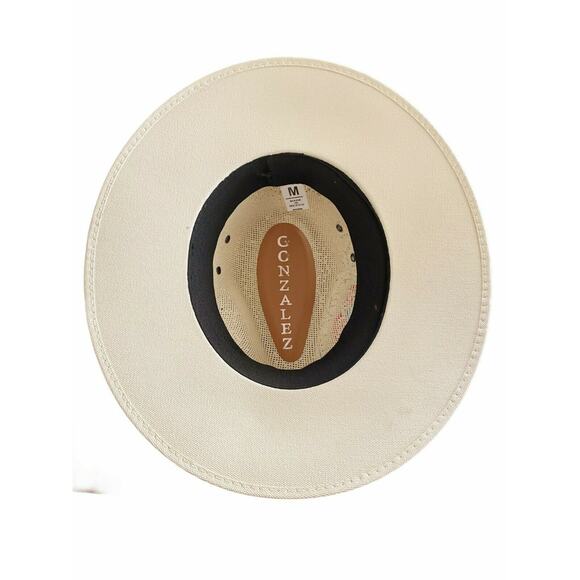 MEXICAN Artisanal Hat HandPainted Fedora Mandala Sombrero Panama Bohemian Medium main image 13